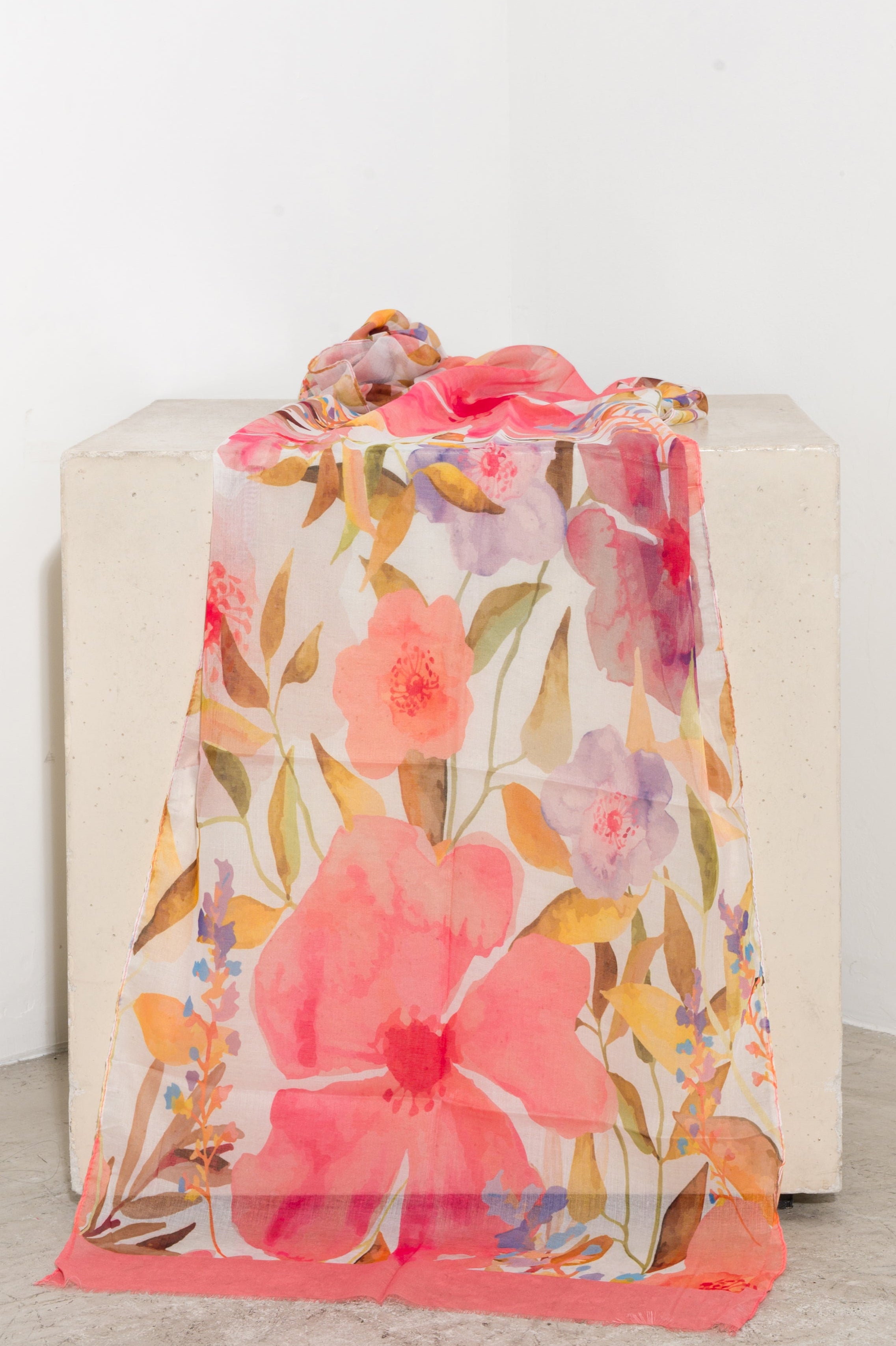 Sciarpa fiori