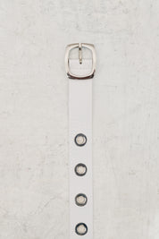 Crocodile print belt