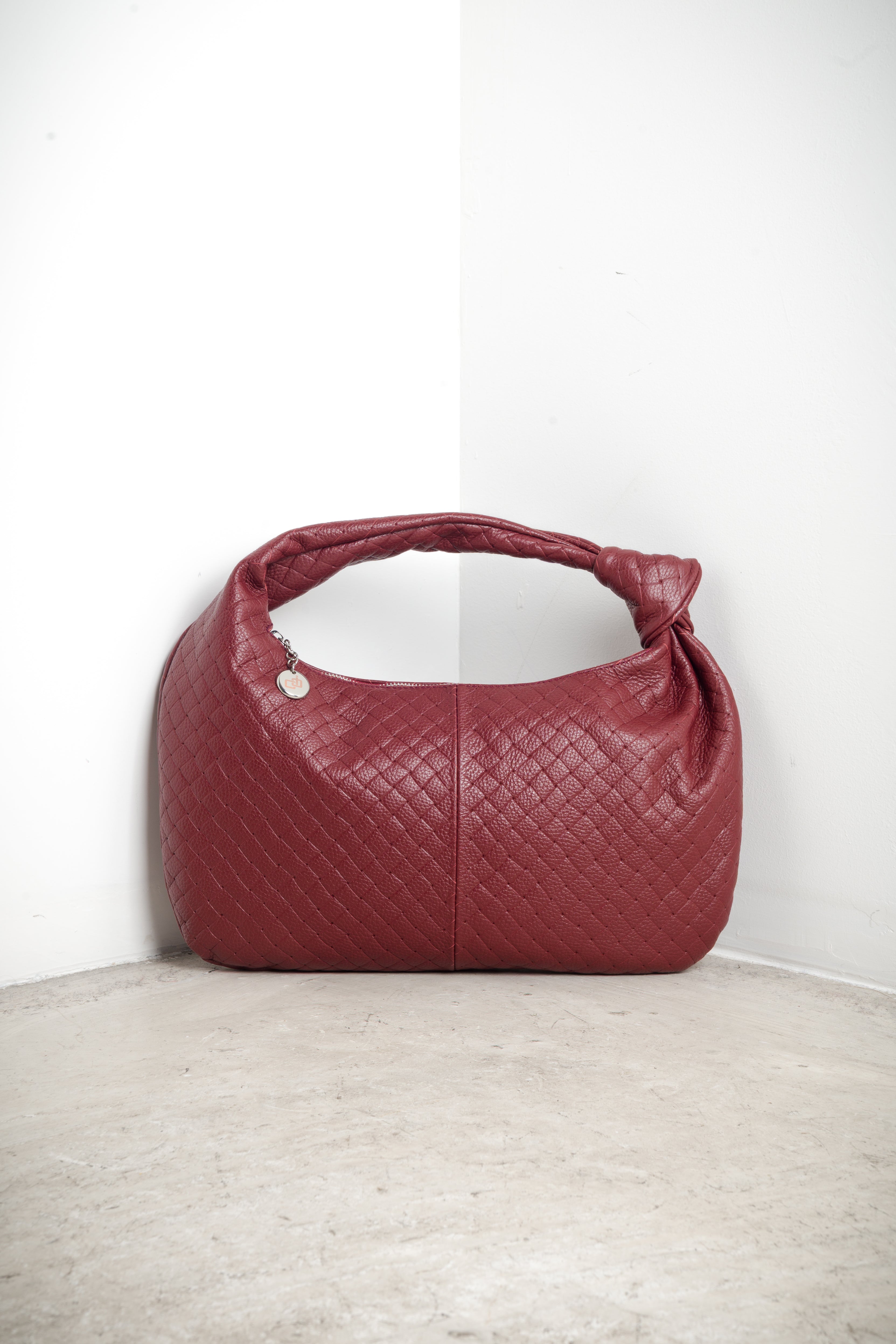 Borsa pelle intrecciata - Compagnia Italiana