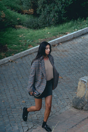 Houndstooth jacket