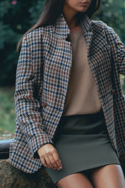 Houndstooth jacket