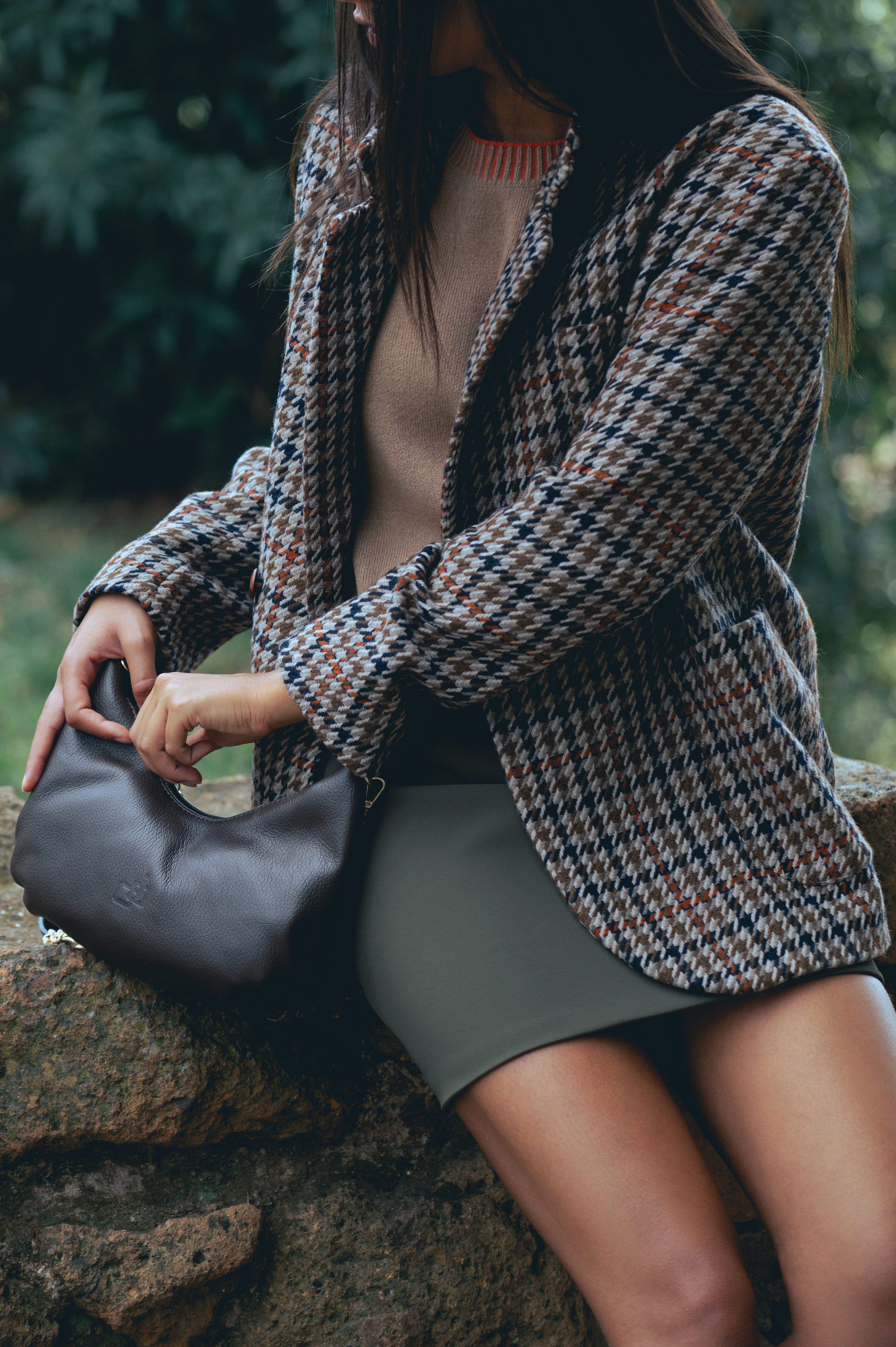 Houndstooth jacket