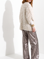 Cardigan in maglia bouclé - Cardigan in maglia bouclé