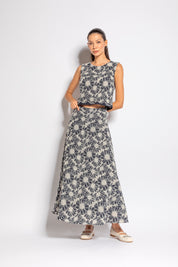 Top crop in cotone ricamato | Uncategorized da donna