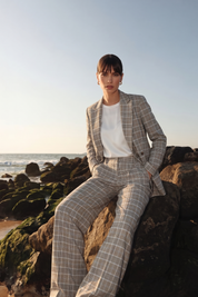 Blazer stampa galles