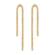 Orecchini al lobo lapillo dorati | Uncategorized da donna