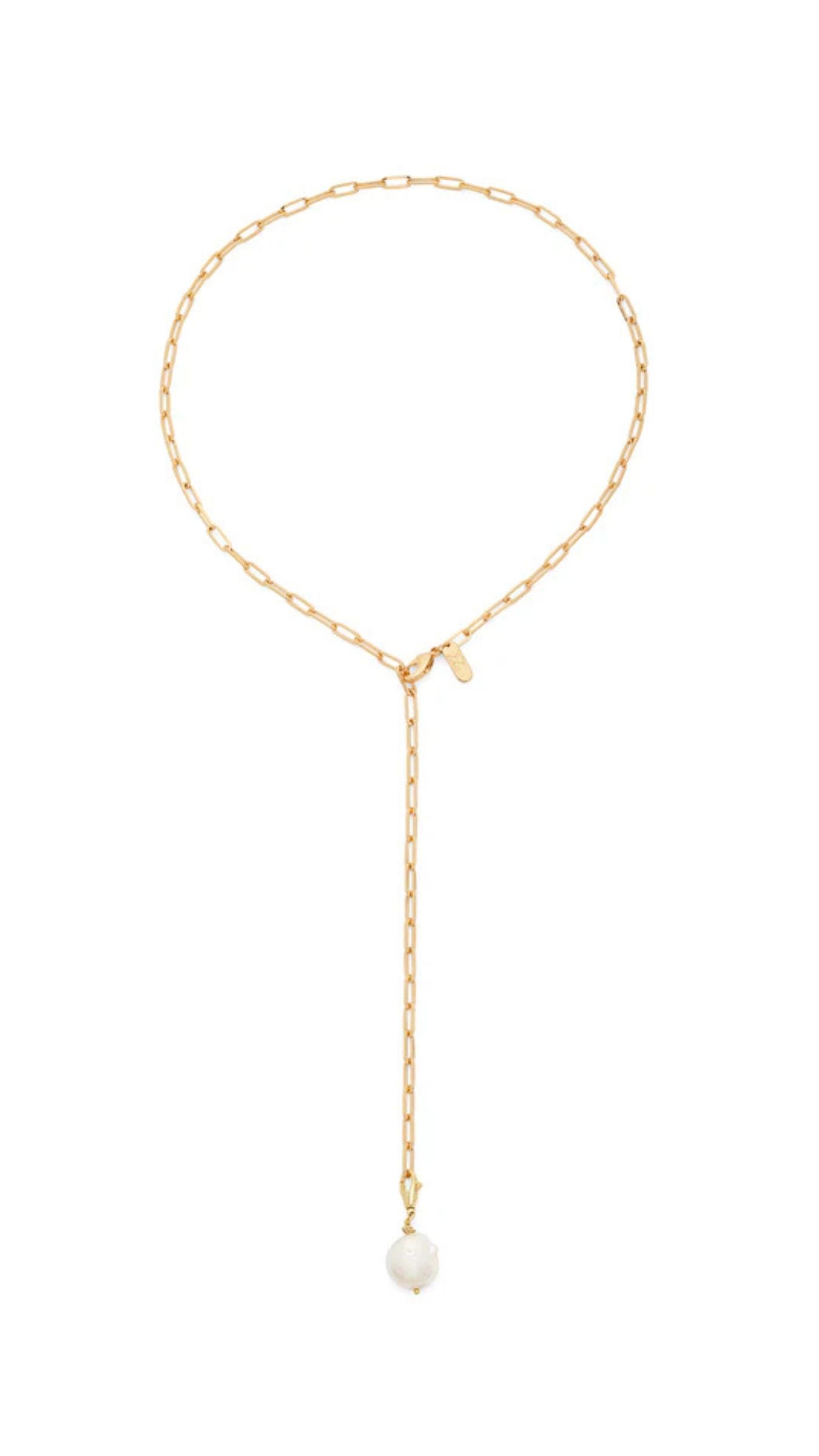 LITTLE CHAIN DORATA CON PERLA