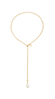 LITTLE CHAIN DORATA CON PERLA