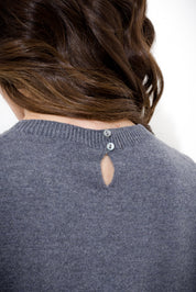 Maglia canotta in lana e cachemire