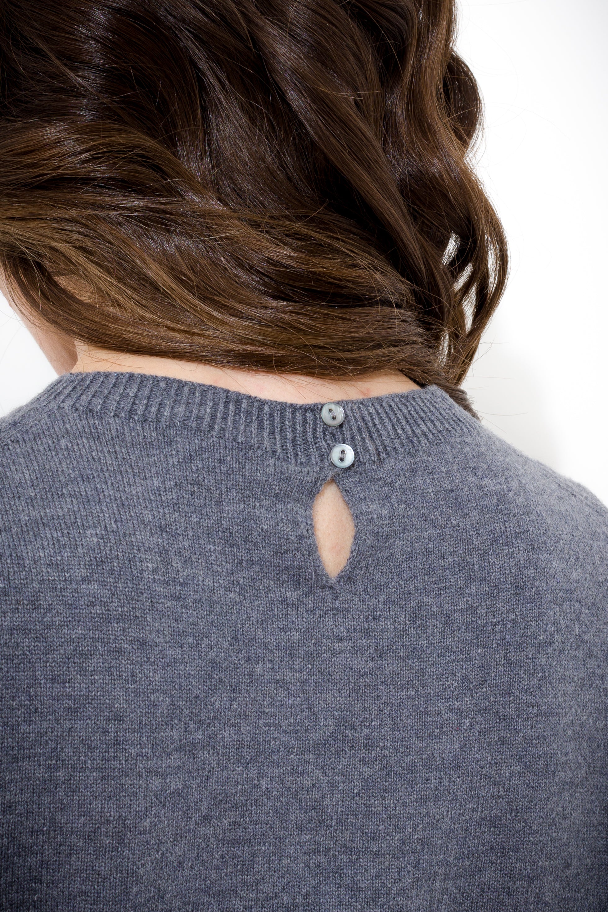 Maglia canotta in lana e cachemire
