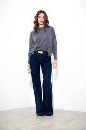 Cardigan in maglia lana e cachemire