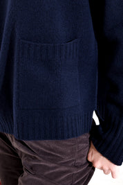 Maglia in pura lana melange  FRIENDLY SWEATER