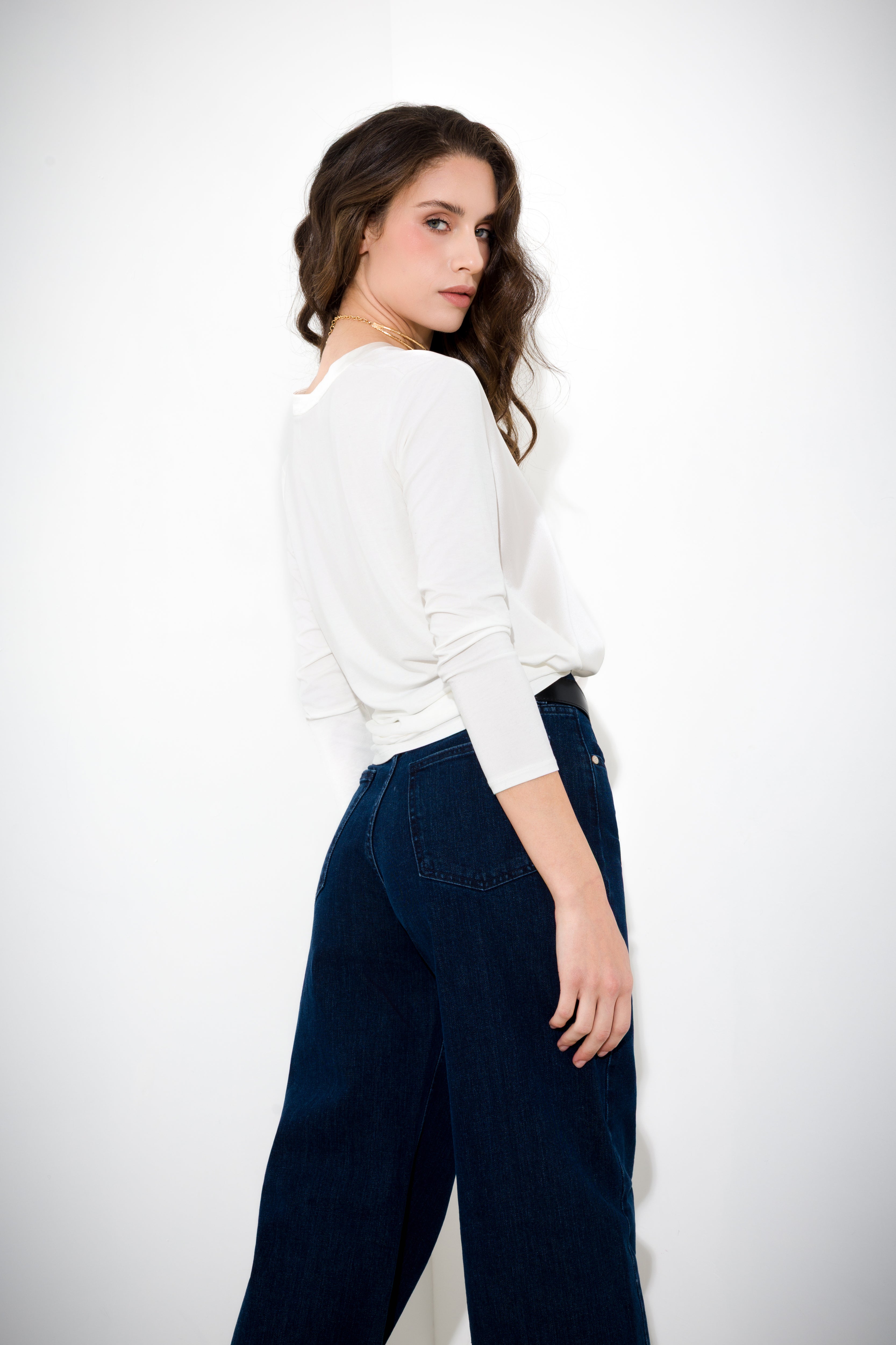 Maglia in seta viscosa