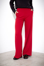 Flowing wide leg trousers
