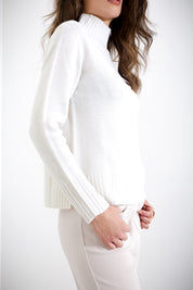 Maglia in pura lana a collo alto FRIENDLY SWEATER - Compagnia Italiana