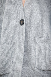 Cardigan over con filo lurex