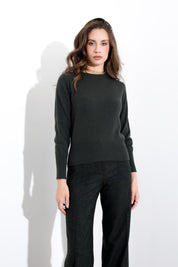 Maglia girocollo lana cachemire FRIENDLY SWEATER - Compagnia Italiana