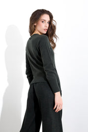 Maglia girocollo lana cachemire FRIENDLY SWEATER - Compagnia Italiana