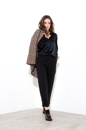 Viscose silk sweater