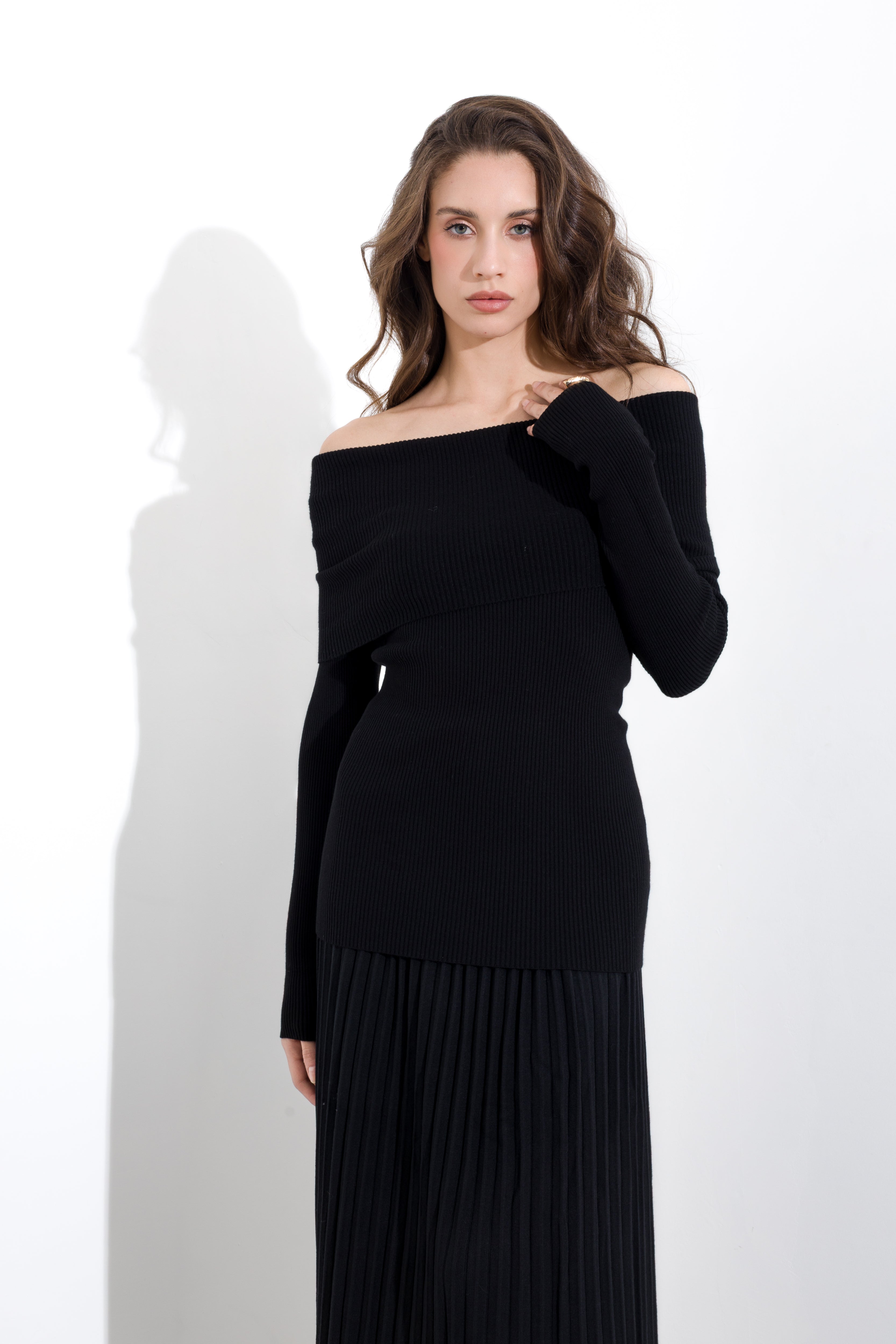 Maglia scollo schiffer a costine - Compagnia Italiana