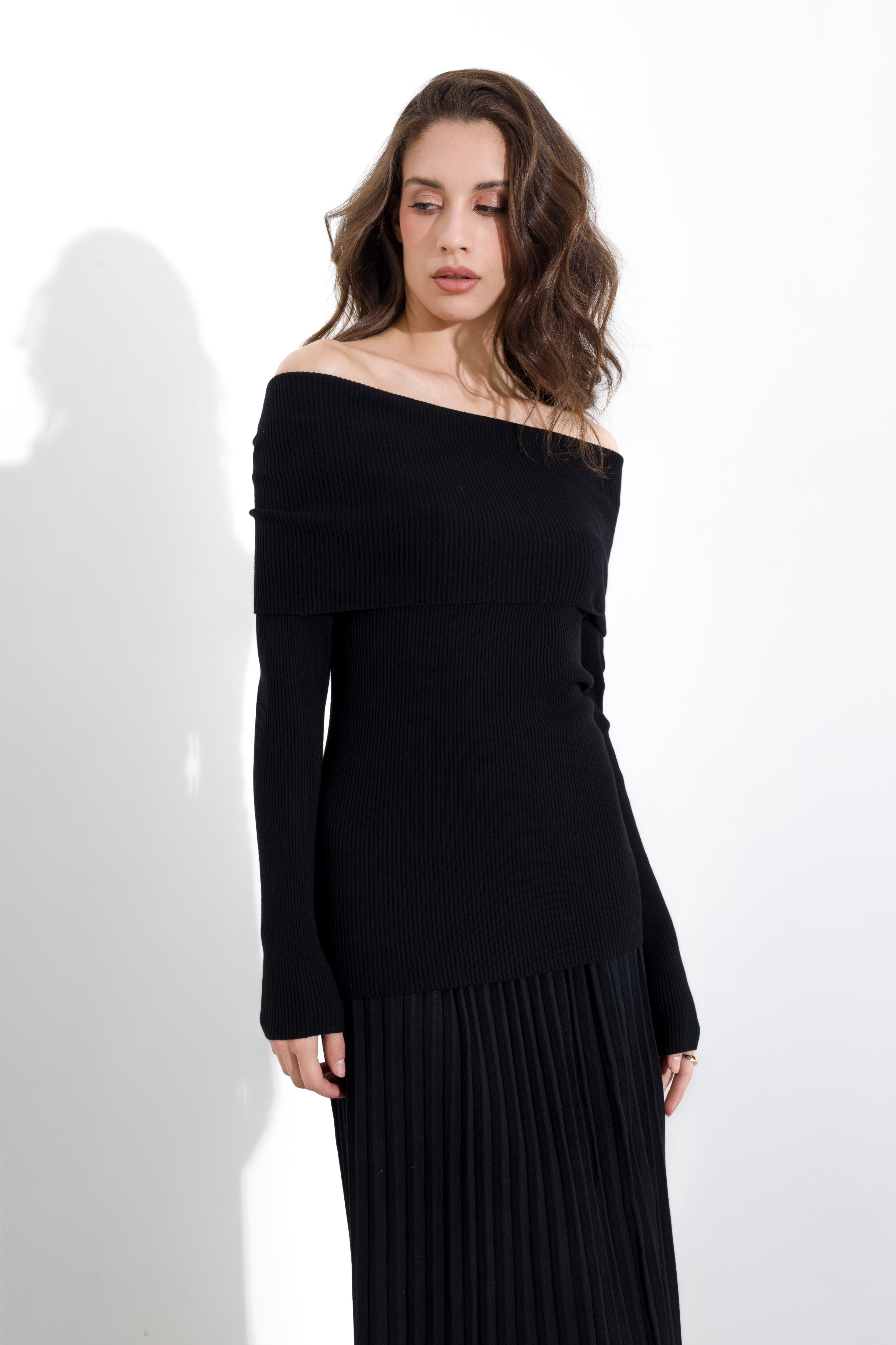 Maglia scollo schiffer a costine - Compagnia Italiana