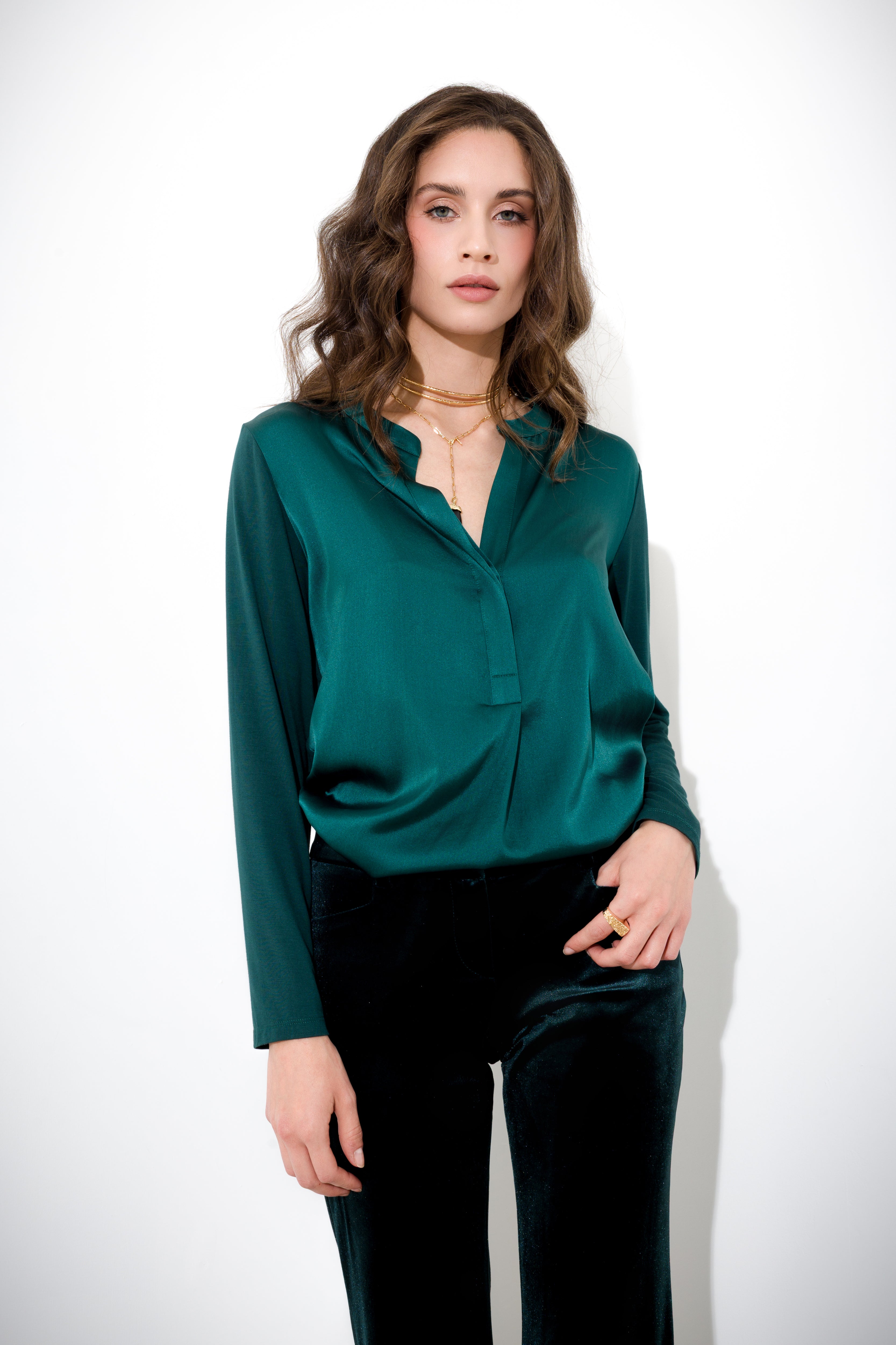 Maglia in seta viscosa