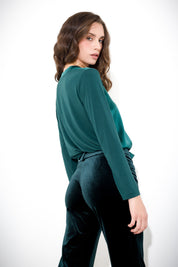 Maglia in seta viscosa