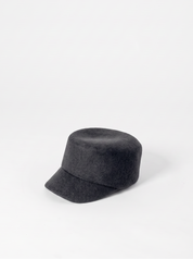 Cappello in feltro con visiera