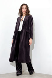 Spolverino in velluto ciniglia