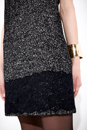 Short tweed dress