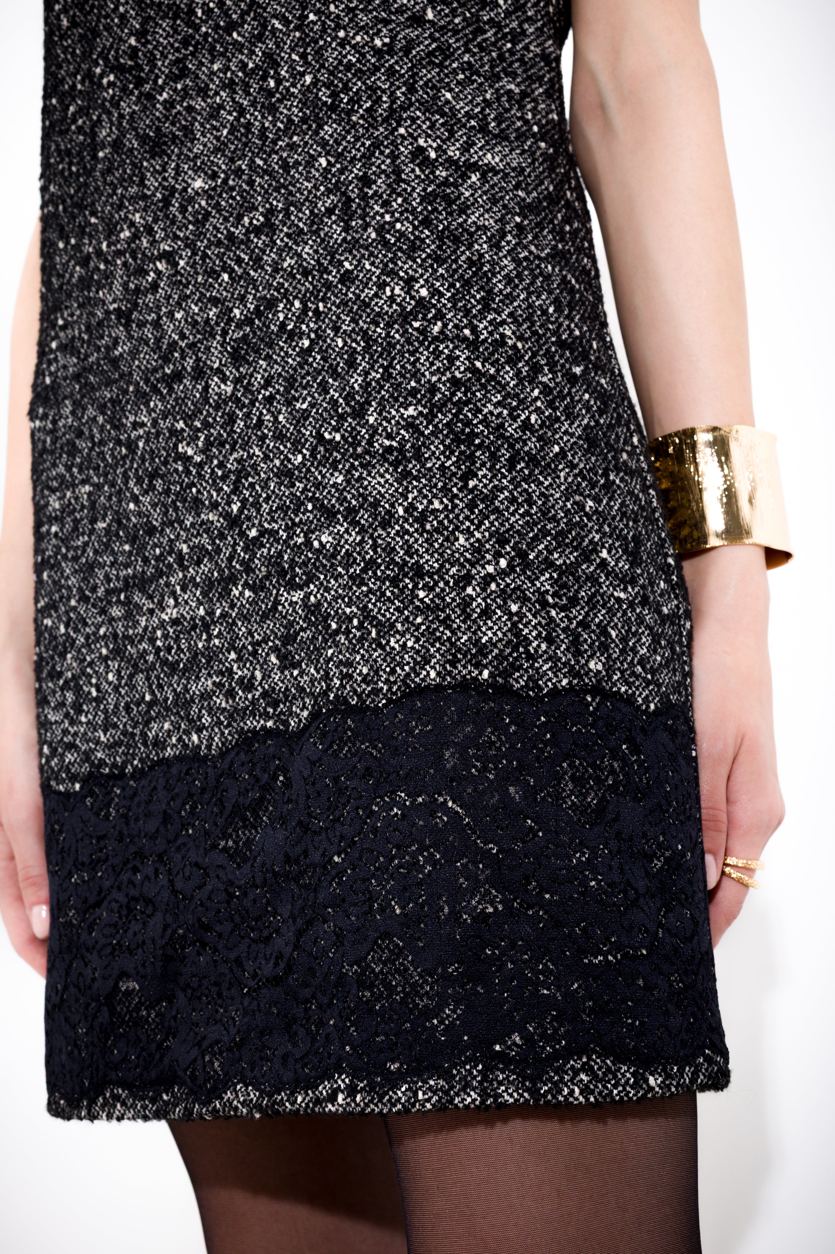 Short tweed dress