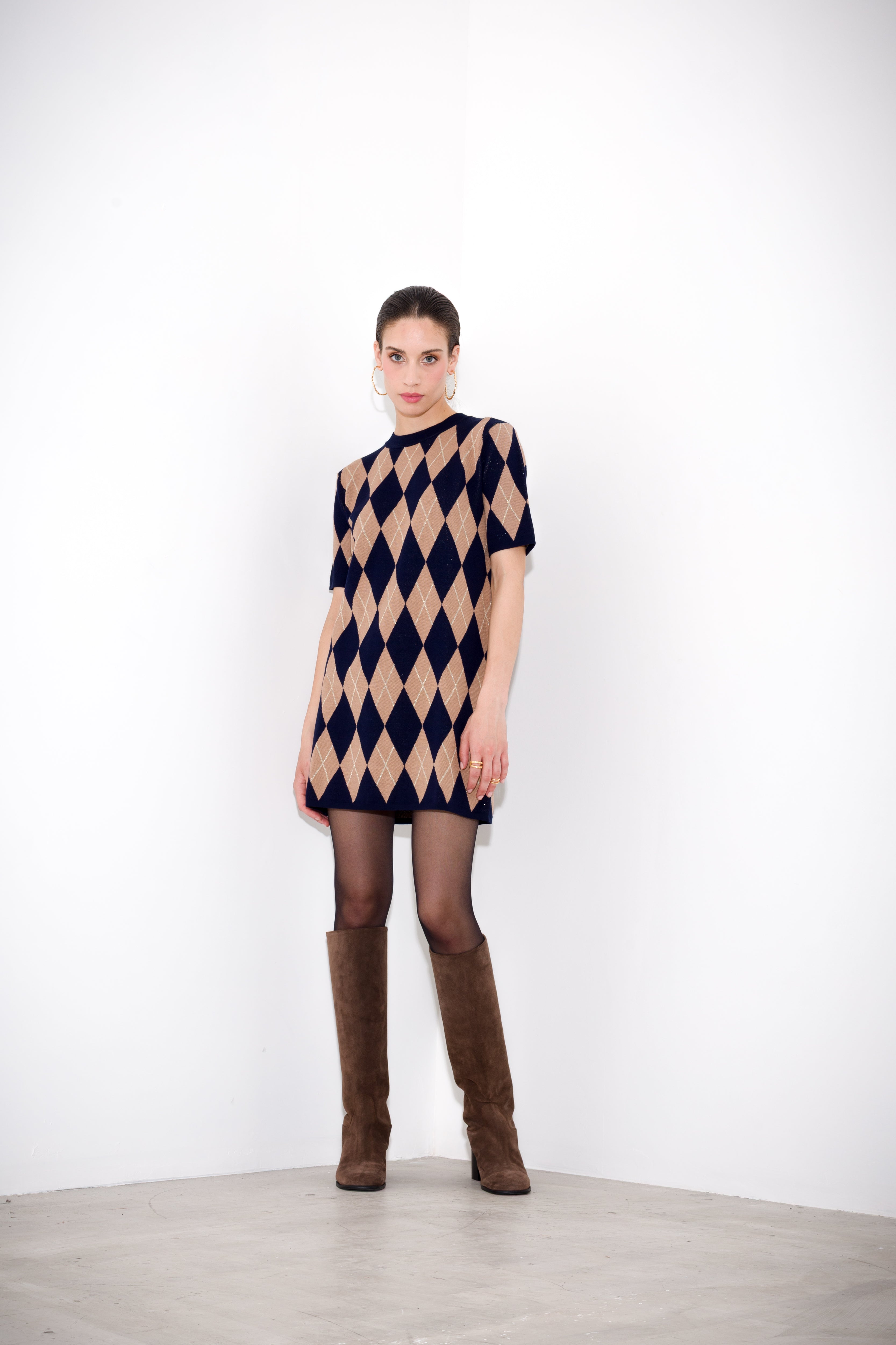 Suede boot