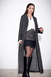 Cappotto lungo bouclé