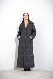 Cappotto lungo bouclé