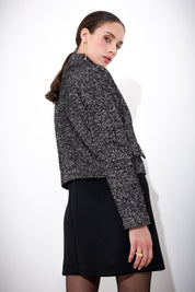 Short tweed jacket