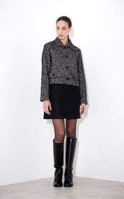 Short tweed jacket
