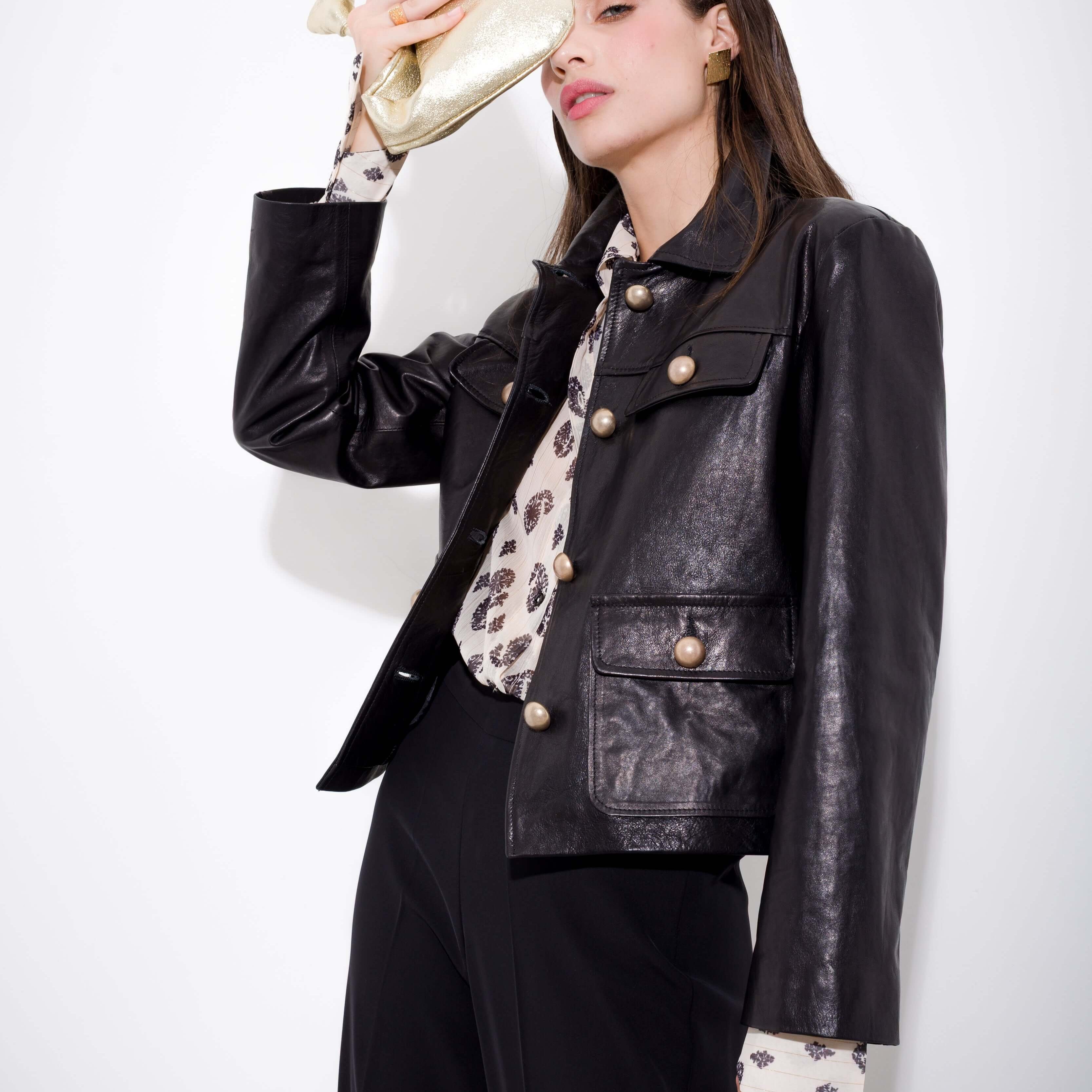 Giacca in pelle - Compagnia Italiana