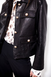 Giacca in pelle