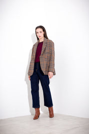 Pantalone in denim wide leg