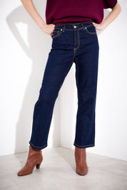 Pantalone in denim wide leg