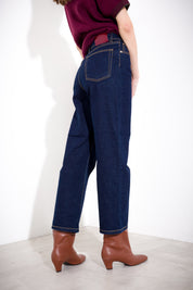 Pantalone in denim wide leg