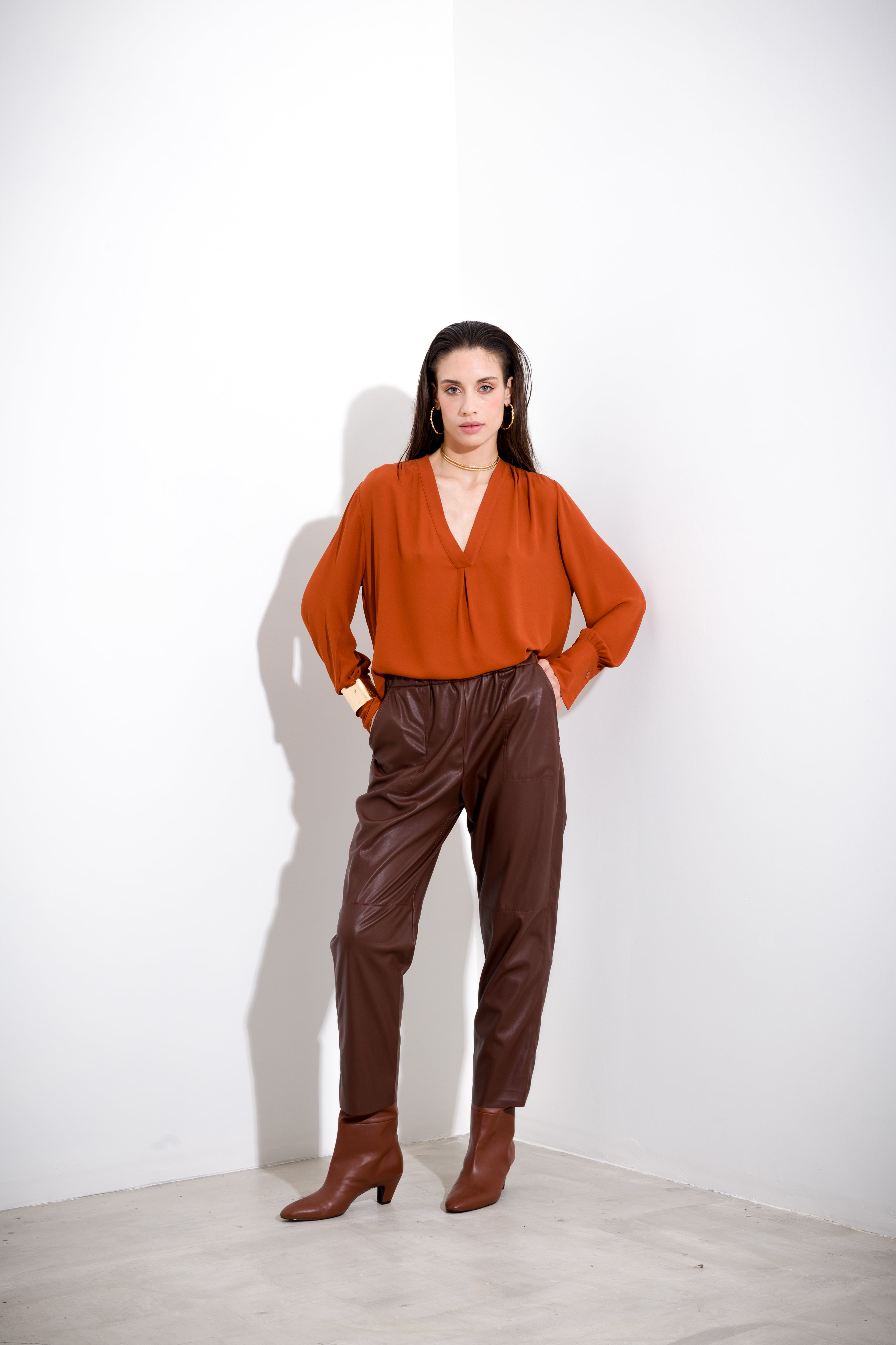 Blusa in viscosa