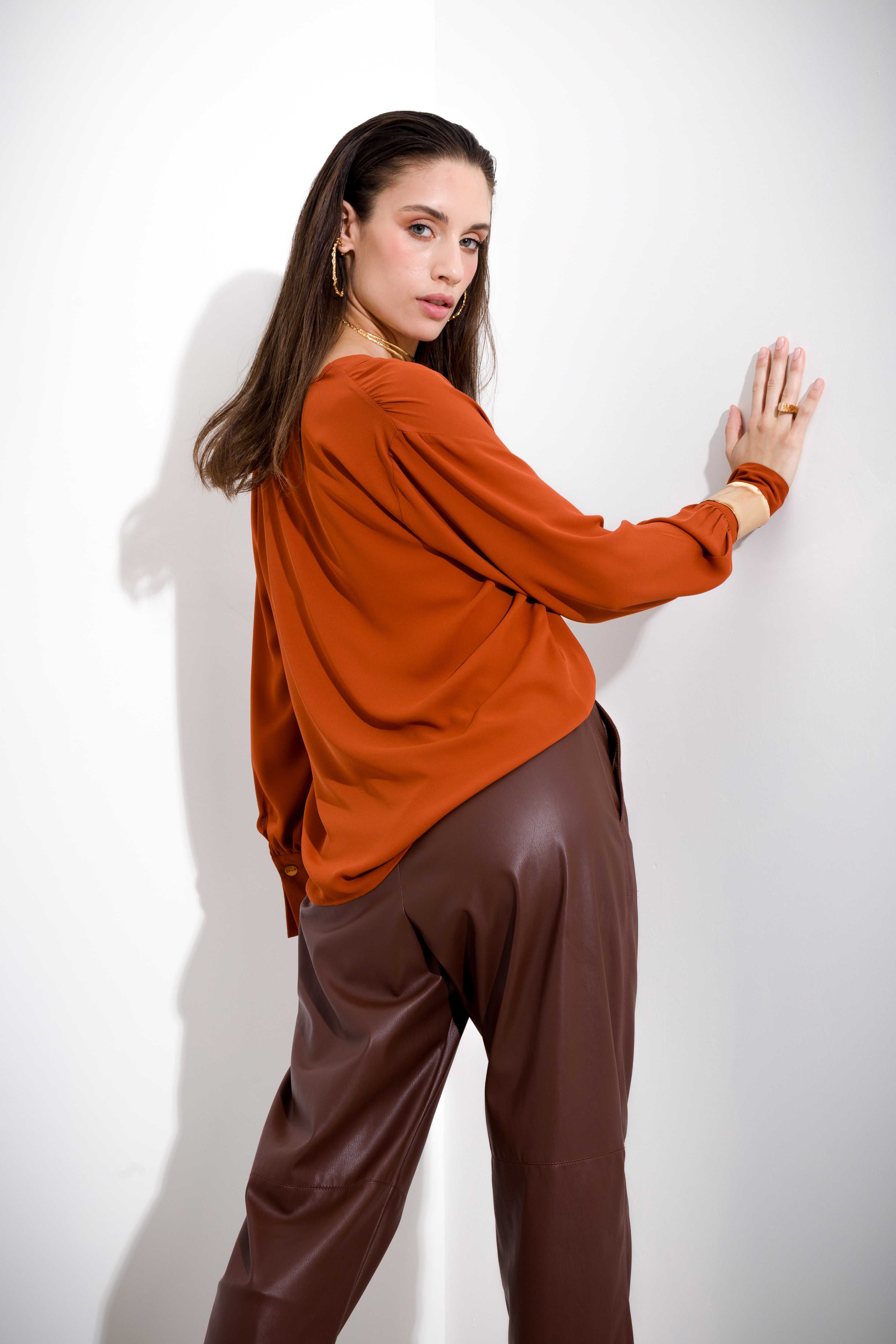 Blusa in viscosa