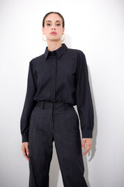 Camicia in tela unita