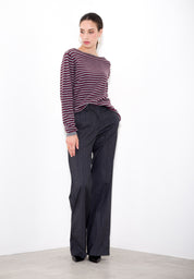 Striped cashmere sweater