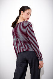 Striped cashmere sweater