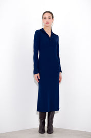 Jersey shirt dress