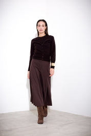 Fine knit cardigan