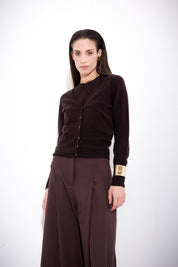 Fine knit cardigan