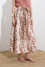 Gonna midi in broccato - Compagnia Italiana